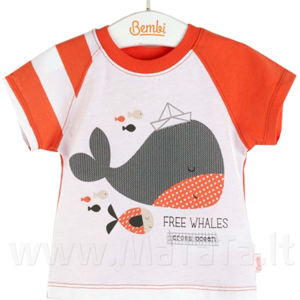 Marškinėliai "Free Whales" Marškinėliai "Free Whales"