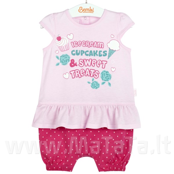 Romperiukas "Cupcakes" Romperiukas "Cupcakes"