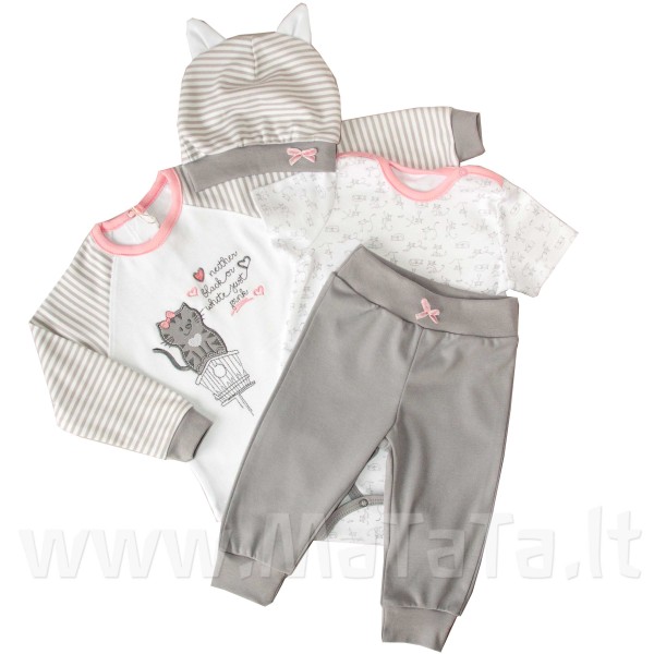 Komplektas mergaitei 4 d.(dežuteje) Komplektas mergaitei 4 d.(dežuteje)