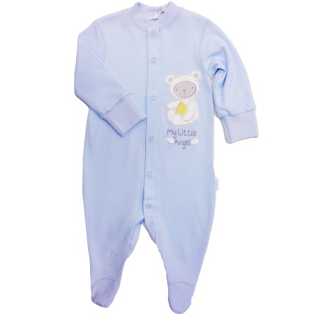 Šliaužtinukai - kombinezonas "Angel" melsv.