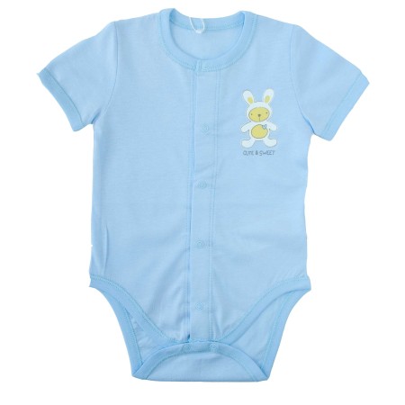 Melsvas smėlinukas susegamas priekyje "Cute"