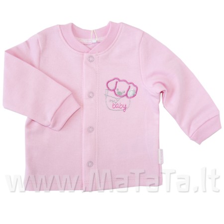 Šilti marškinėliai (su pūkeliu) rausvi