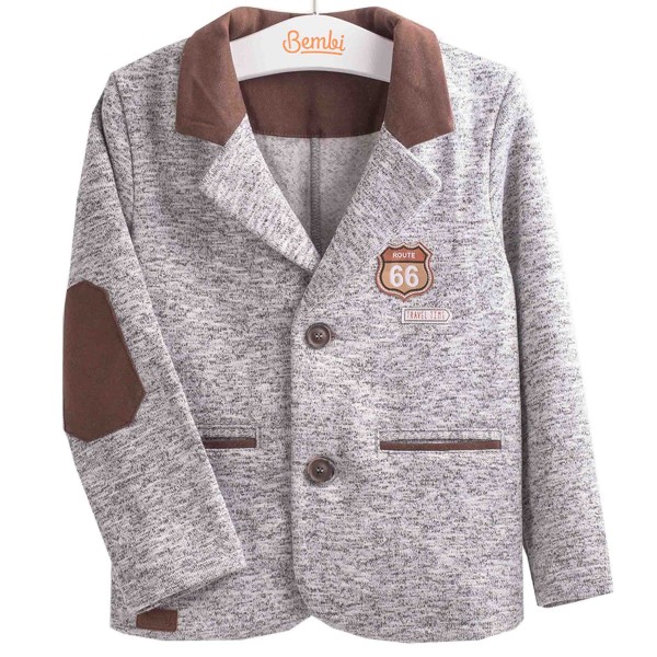 Pilkas, minkštas švarkelis Travel time Pilkas, minkštas švarkelis Travel time