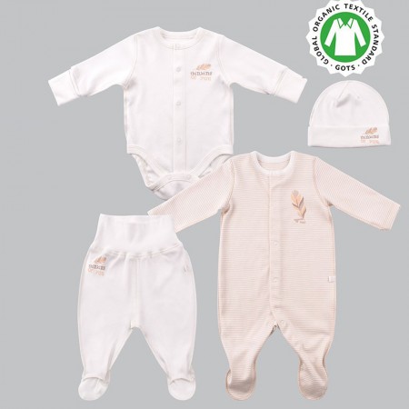 Ekologiškos medvilnės kraitelė naujagimiui