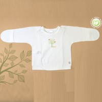 Ekologiškos medvilnės siaustinukas naujagimiui