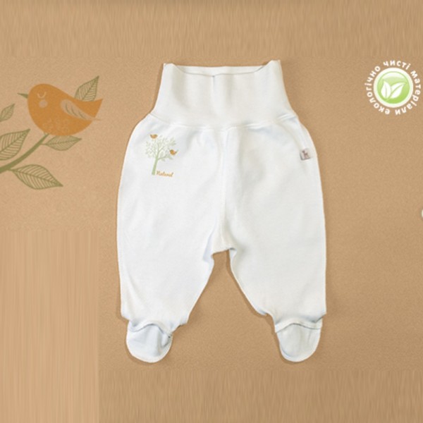 Ekologiškos medvilnės kelnytės naujagimiui Ekologiškos medvilnės kelnytės naujagimiui