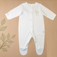 Ekologiškos medvilnės šliaužtinukai naujagimiui