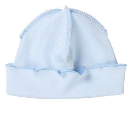 Kepurė kūdikiui (melsva)