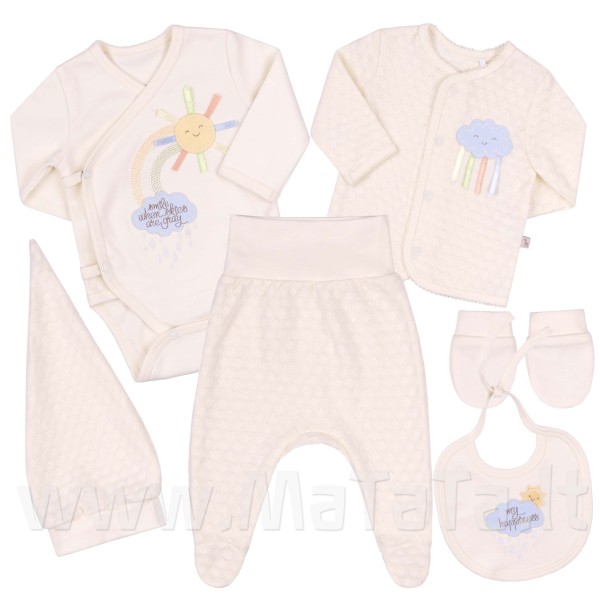 Naujagimio kraitelis "Debesėliai" 7 d.(melsvas) Naujagimio kraitelis "Debesėliai" 7 d.(melsvas)