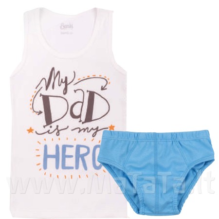 Apatinių marškinėlių ir trumpikių komplektas