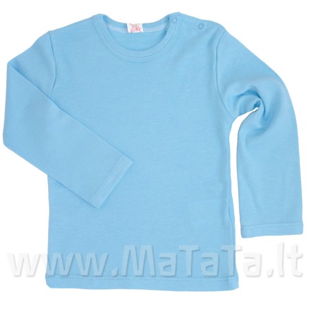 Apatiniai marškinėliai ilgomis rankovėmis (melsva)