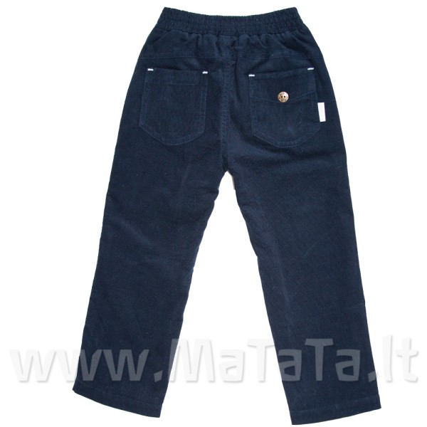 Velvetinės kelnės su plonu trikotažiniu pamušalu Velvetinės kelnės su plonu trikotažiniu pamušalu