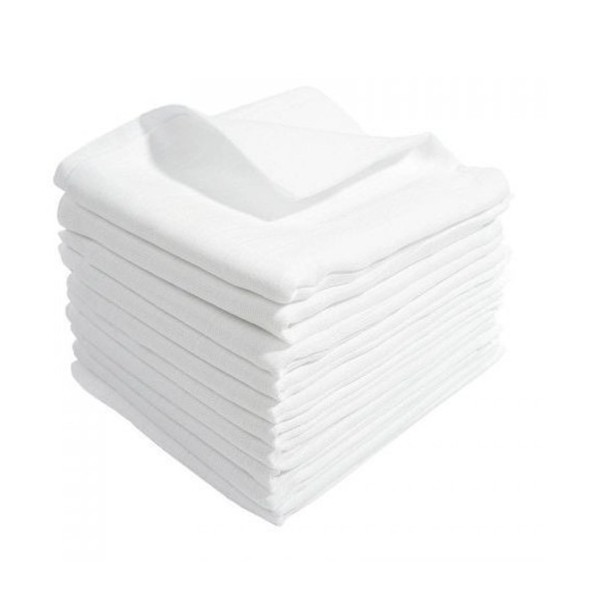 Baltas marlinis vystyklas 80*80 cm Baltas marlinis vystyklas 80*80 cm