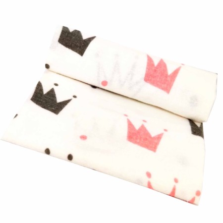 Flanelinis vystyklas 70*80 cm (karunos)