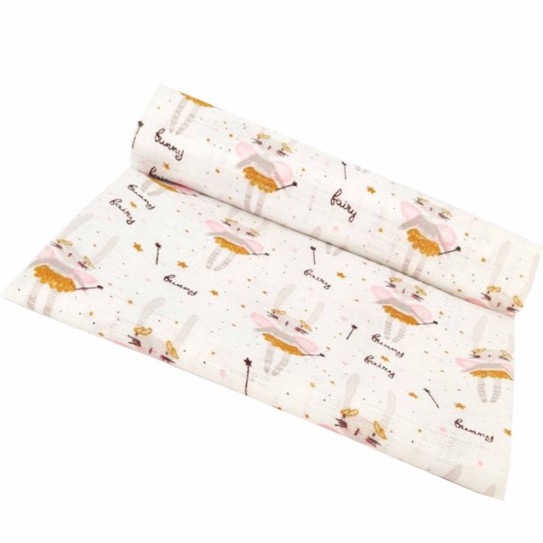 Marlinis (tetra) vystyklas 70*80 cm (bunny fairy) Marlinis (tetra) vystyklas 70*80 cm (bunny fairy)