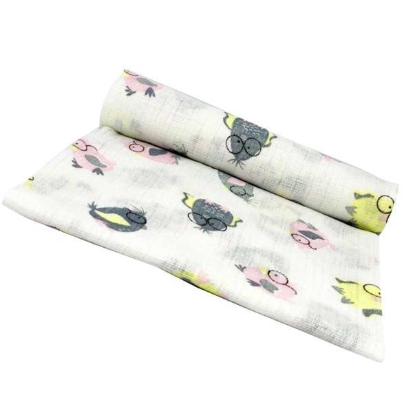 Marlinis (tetra) vystyklas 70*80 cm (paukščiukai) Marlinis (tetra) vystyklas 70*80 cm (paukščiukai)