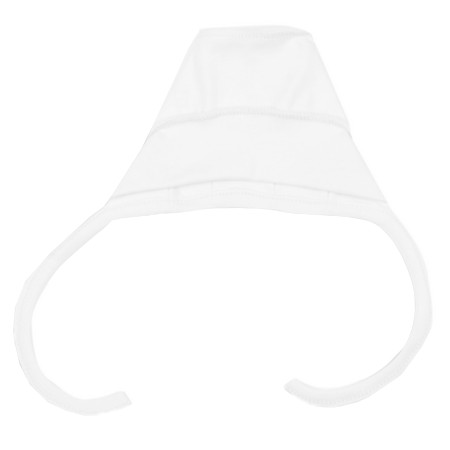 Kepurė kūdikiui išvirkščiom siūlėm (pieno spl.)