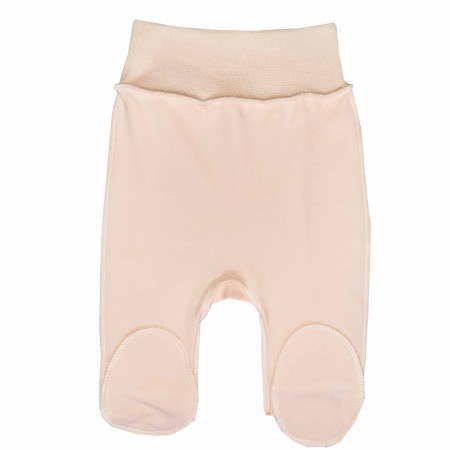 Kelnytės naujagimiui išvirkščiom siūlėm (persiko spl.)