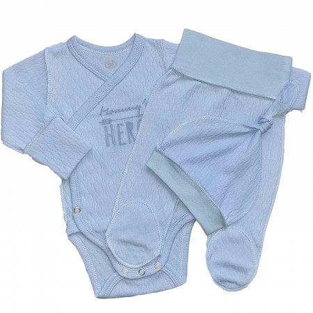 Naujagimio kraitelis išvirkščiom siūlėm 3 d. "Mommy s Hero"