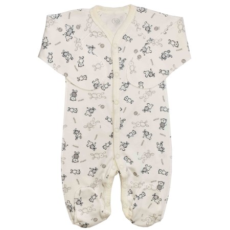 Flamingo kombinezonas išvirkščiom siūlėm "Happych  pilkas"