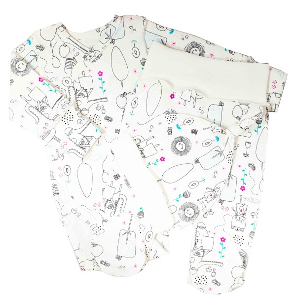 Naujagimio kraitelis išvirkščiom siūlėm 3 d. Naujagimio kraitelis išvirkščiom siūlėm 3 d.