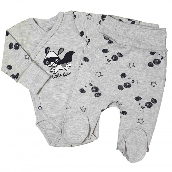 Naujagimio kraitelis išvirkščiom siūlėm 3 d. Little hero Naujagimio kraitelis išvirkščiom siūlėm 3 d. Little hero