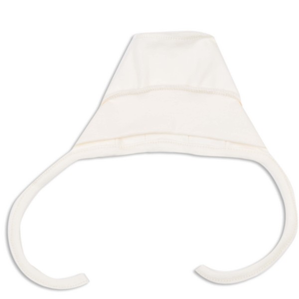 Šilta (su pūkeliu) kepurė kūdikiui (pieno spl.) Šilta (su pūkeliu) kepurė kūdikiui (pieno spl.)