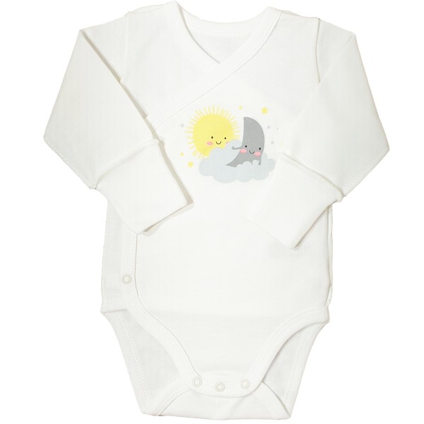 Šiltas (su pūkeliu) smėlinukas naujagimiui išvirkščiom siūlėm Hello World Šiltas (su pūkeliu) smėlinukas naujagimiui išvirkščiom siūlėm Hello World