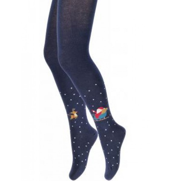 Kalėdinės pėdkelnės (mėlynos) Kalėdinės pėdkelnės (mėlynos)