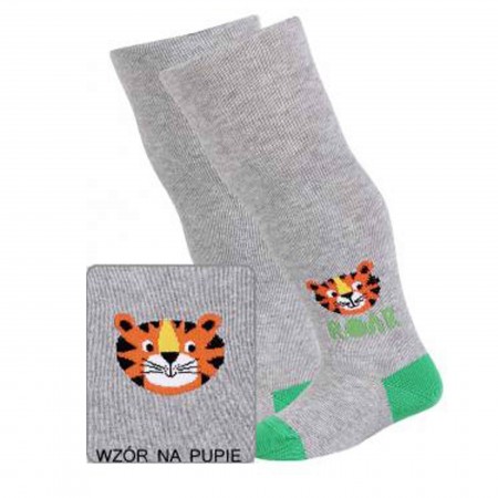 Vaikiškos pėdkelnės "Tigriukas" pilkos