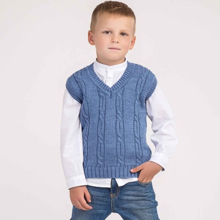 Liemenė su vilna berniukui