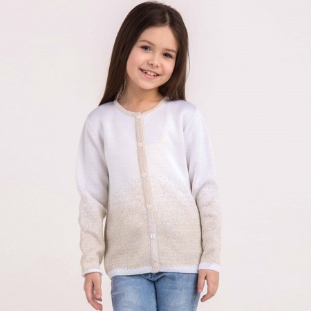 Užsegamas megztukas mergaitei