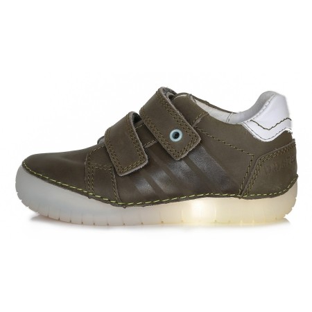 Khaki spalvos LED batai 31-36 d. 0502L