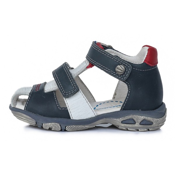 Tamsiai mėlynos basutės uždaru priekiu 20-24 d. AC2907026E Tamsiai mėlynos basutės uždaru priekiu 20-24 d. AC2907026E