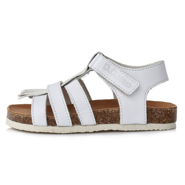 Baltos atviru užkulniu basutės kamštiniu padu 31-36 d. AC0512L Baltos atviru užkulniu basutės kamštiniu padu 31-36 d. AC0512L