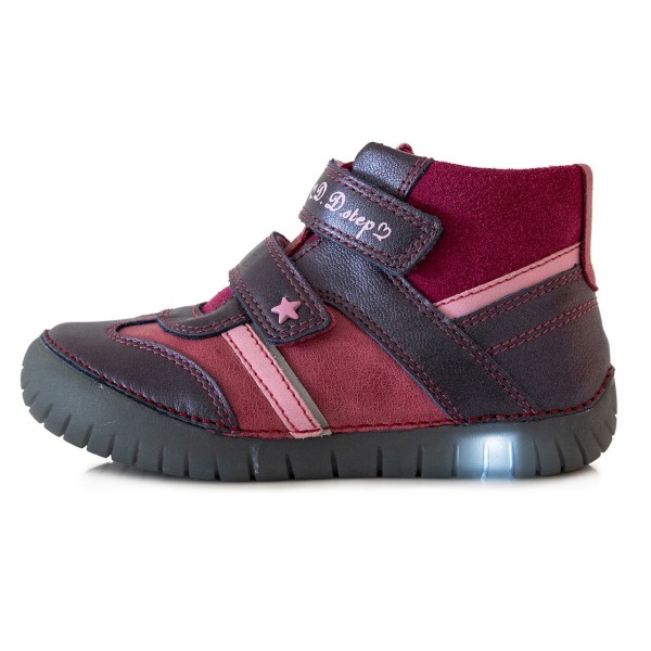 Tamsiai mėlyni LED batai 31-36 d. 0508BL Tamsiai mėlyni LED batai 31-36 d. 0508BL