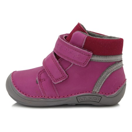 Rožiniai Barefeet batai su pašiltinimu 20-24 d. 01842A