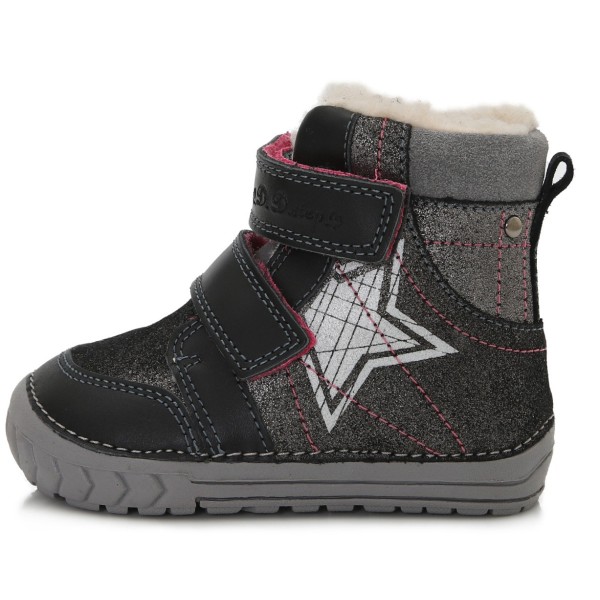 Juodi batai su pašiltinimu 20-24 d. 029312 Juodi batai su pašiltinimu 20-24 d. 029312