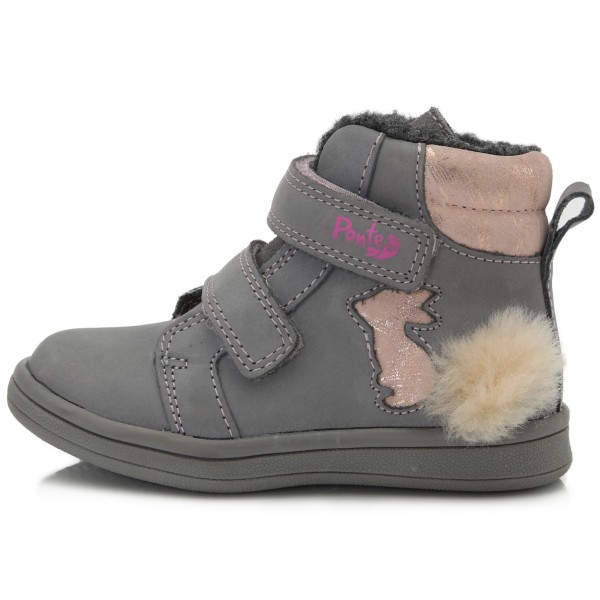 Pilki batai su pašiltinimu 22-27 d. DA031373E Pilki batai su pašiltinimu 22-27 d. DA031373E