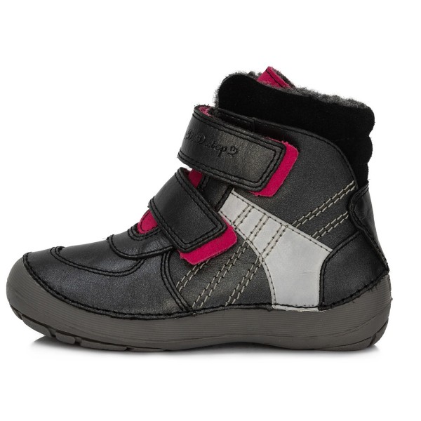 Barefeet batai su vilna 31-36 d. W023804BL Barefeet batai su vilna 31-36 d. W023804BL