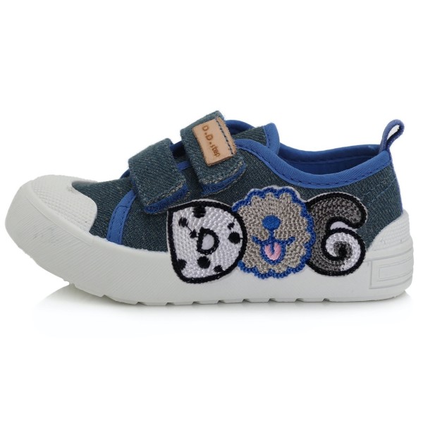 Mėlyni canvas batai 20-25 d. CSB137A Mėlyni canvas batai 20-25 d. CSB137A