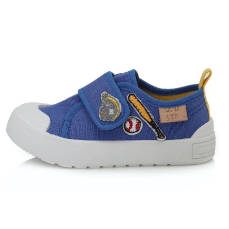 Mėlyni canvas batai 26-31 d. CSB136M
