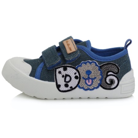 Mėlyni canvas batai  26-31 d. CSB137AM