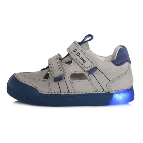 Šviesiai pilki LED batai 25-30 d. 068213AM Šviesiai pilki LED batai 25-30 d. 068213AM