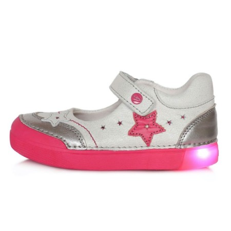 Sidabriniai LED batai 25-30 d. 06851M