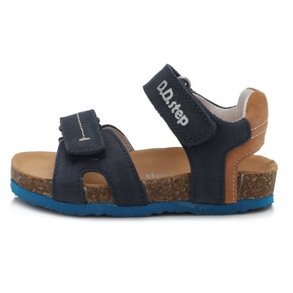 Mėlynos atviru užkulniu basutės kamštiniu padu 31-36 d. AC051224L Mėlynos atviru užkulniu basutės kamštiniu padu 31-36 d. AC051224L