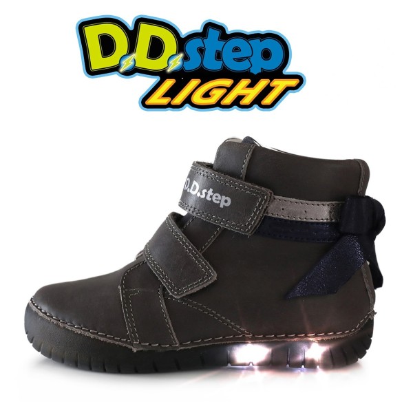 Pilki LED batai 31-36 d. 050927L Pilki LED batai 31-36 d. 050927L