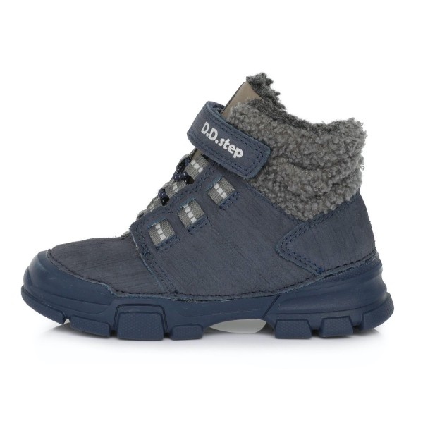 Mėlyni batai su pašiltinimu 25-30 d. 056179BM Mėlyni batai su pašiltinimu 25-30 d. 056179BM
