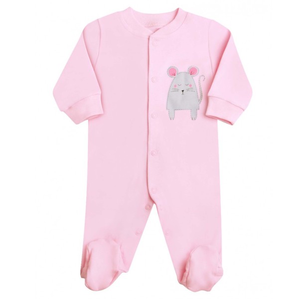 Nini organinės medvilnės šliaužtinukai-kombinezonas Pelytė Nini organinės medvilnės šliaužtinukai-kombinezonas Pelytė