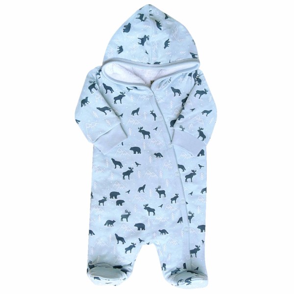 Nini organinės medvilnės šiltas kombinezonas Nini organinės medvilnės šiltas kombinezonas